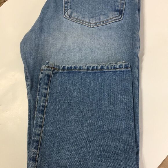 True Grit American Jeans • 28x28 Button Fly Mom Jean Bootcut Light Wash - Picture 9 of 13